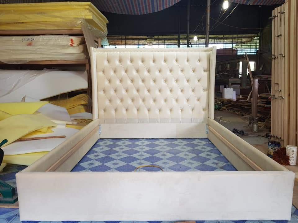 mẫu giường châu âu